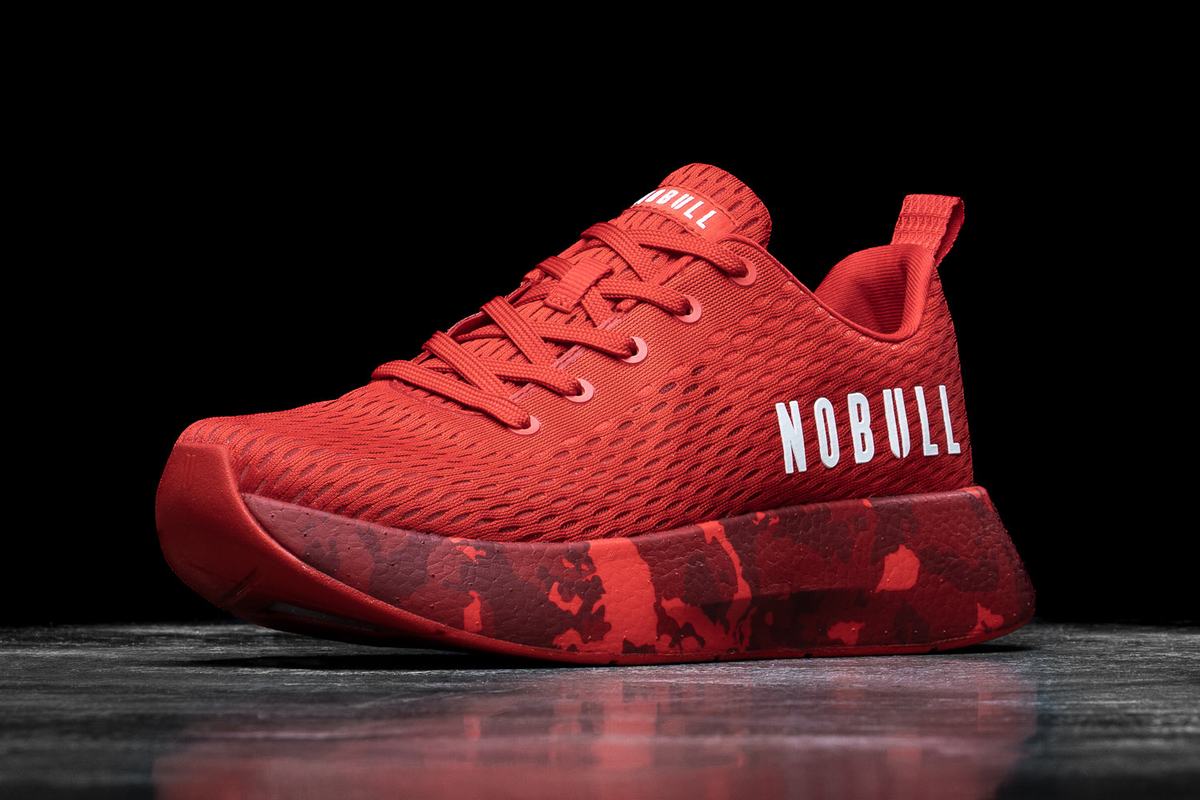 Nobull Runner+ Men's Running Shoes Red | Australia (JS5043)